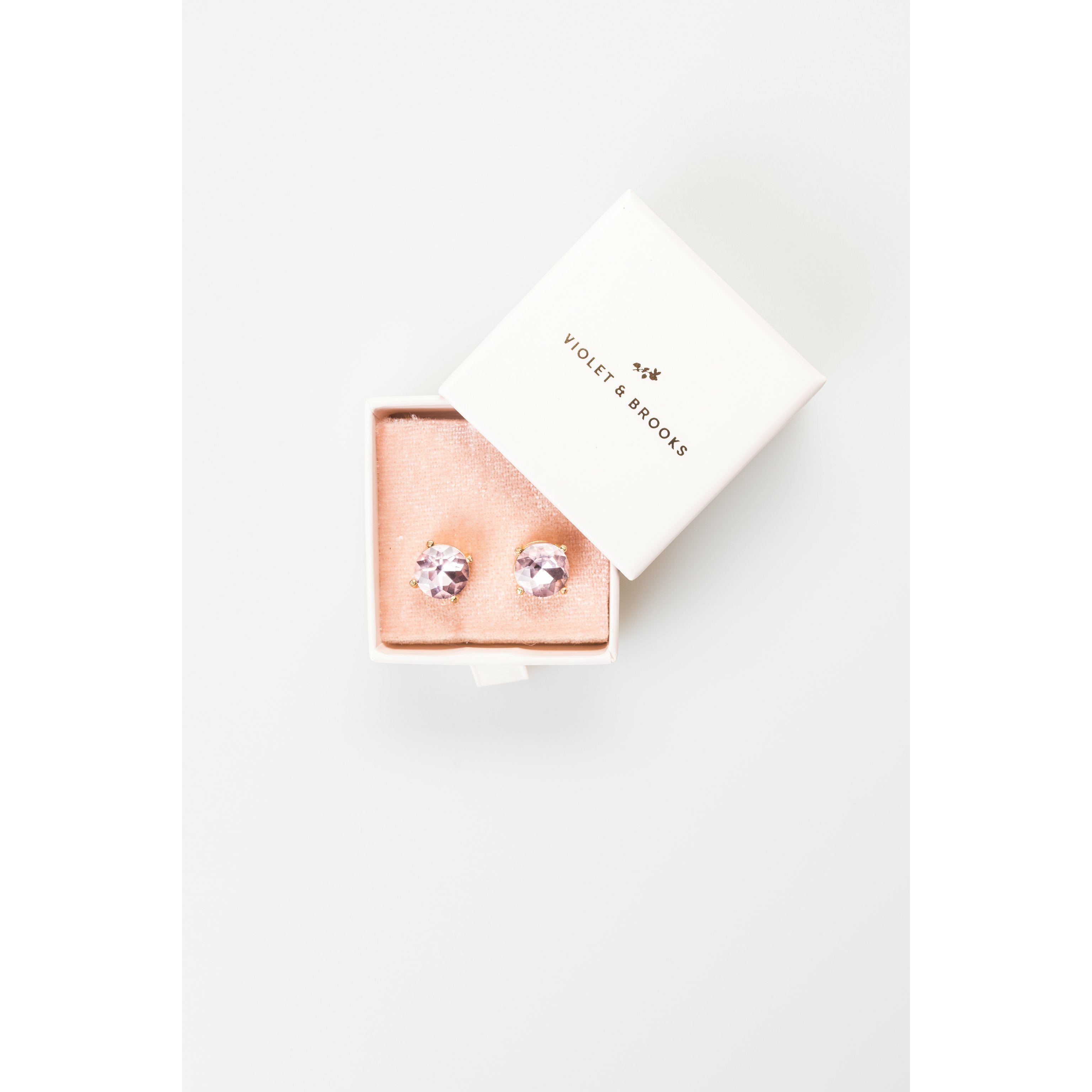 Casey Crystal Post Earrings
