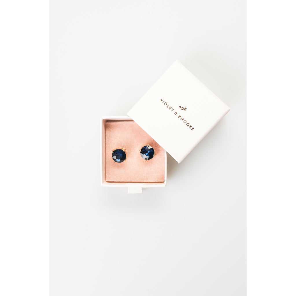 Casey Crystal Post Earrings