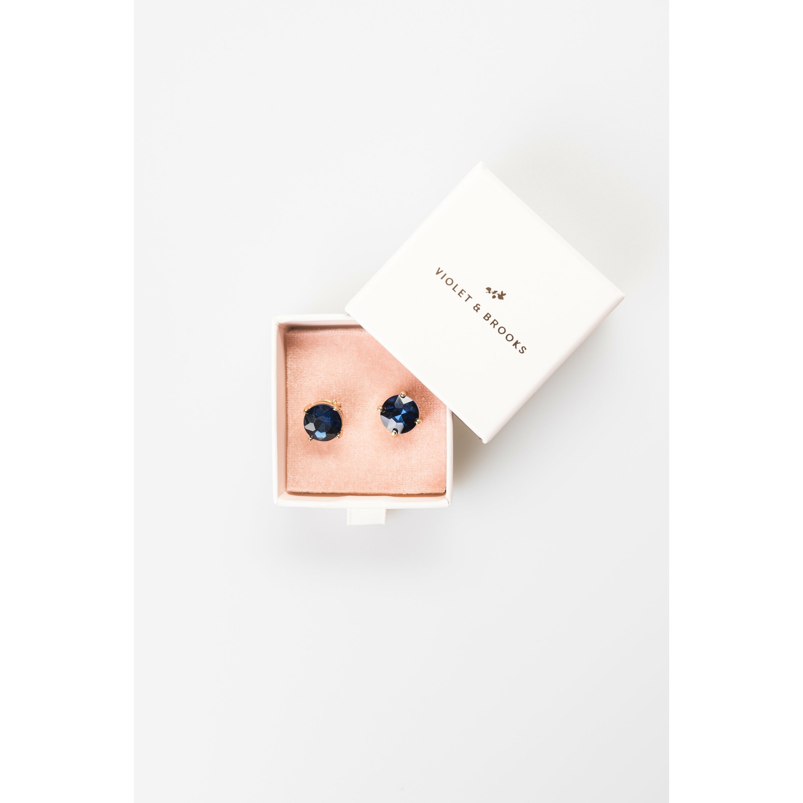 Casey Crystal Post Earrings