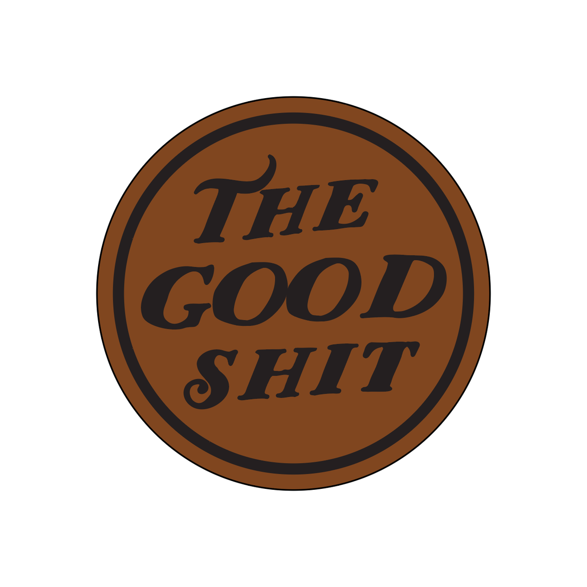 Leather Coaster | The Good Shit