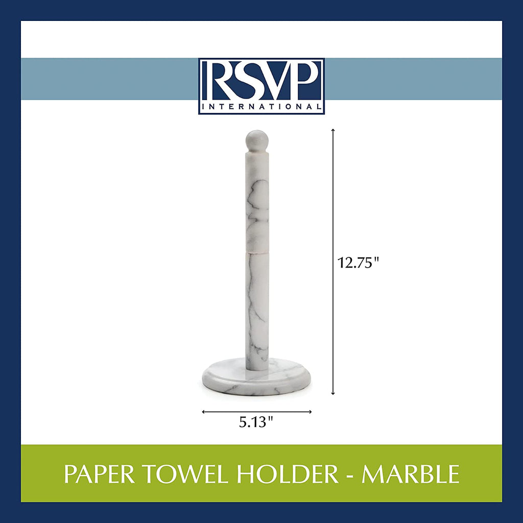 Marble Paper Towel Holder