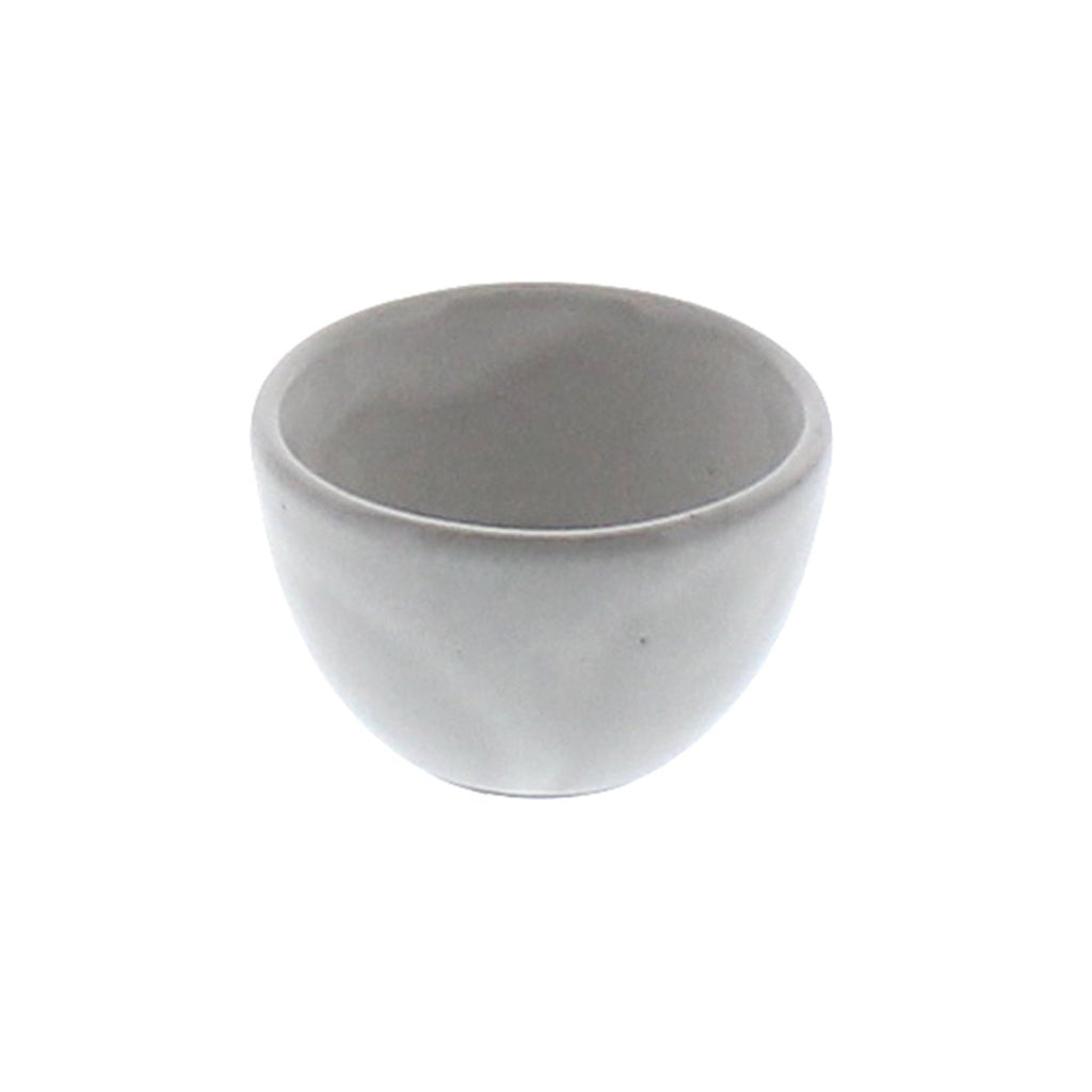 Liam White Glaze Ceramic Sauce Bowl