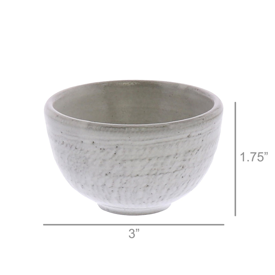 Roth Pinch Bowl - White