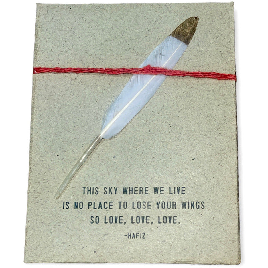 Milagro Feather Card