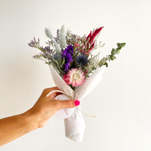 Dried Flower Mini Bouquet - Classic | Moody