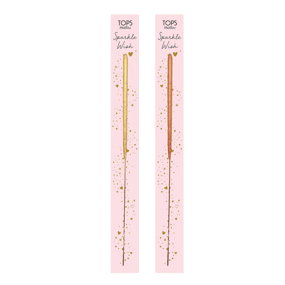 TOPS Malibu - Single Wish Sparkler Love "Make a Wish" Gold & Rose Gold