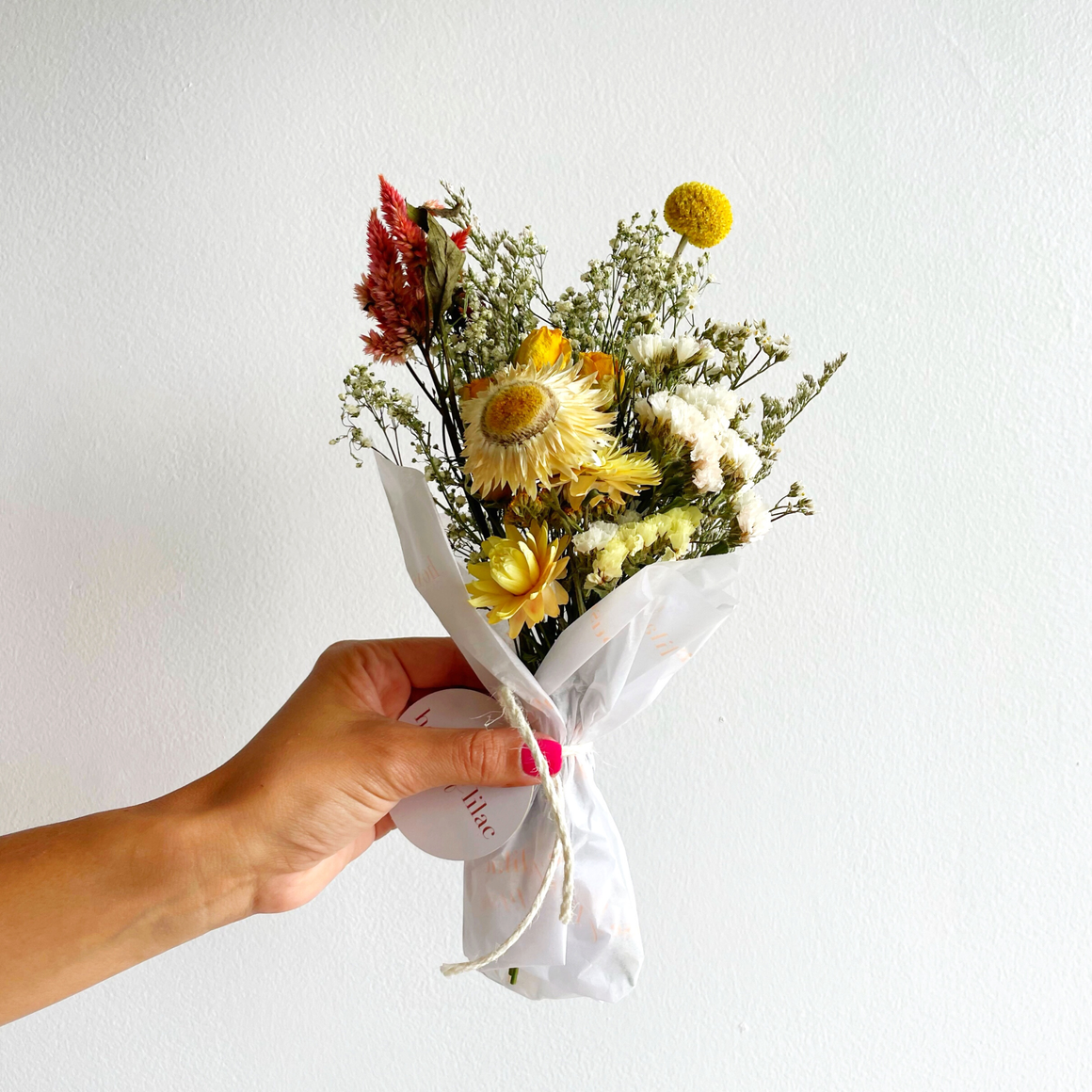 Dried Flower Mini Bouquet - Chic | Ray of Sunshine