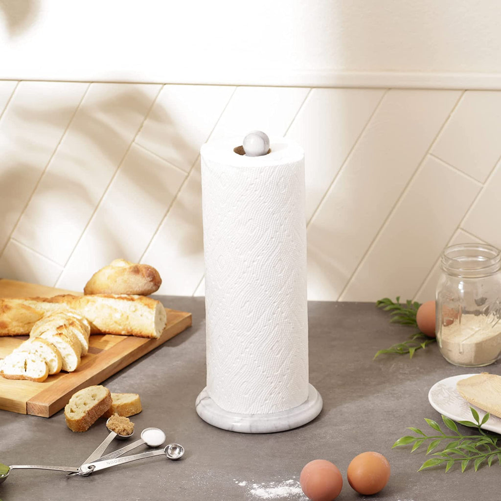 Marble Paper Towel Holder
