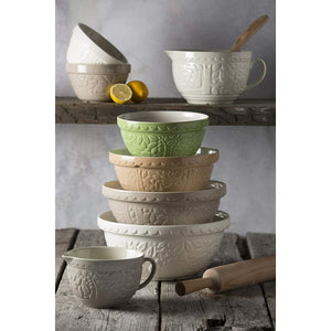 Mason Cash | In the Forest | Fox Embossed Mixing Bowl | Cream - 4.25 Quart (S12)