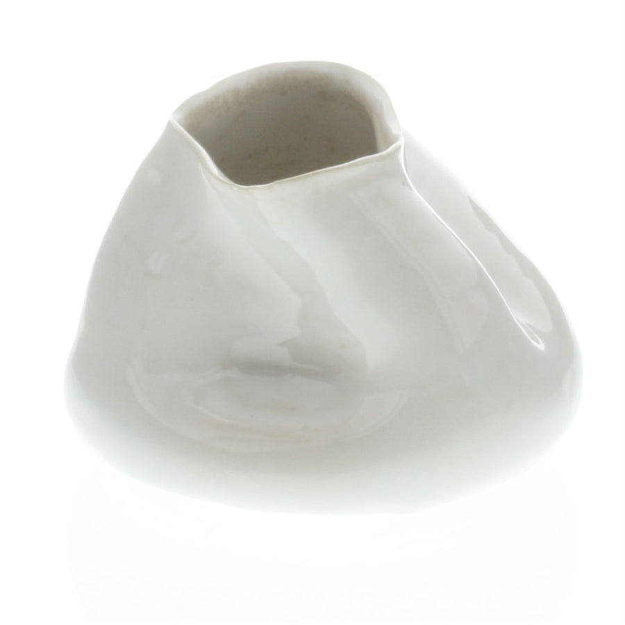 Fancy White Canyon Ceramic Vase