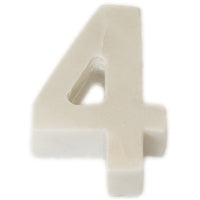 White Marble Numbers