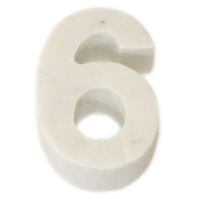 White Marble Numbers