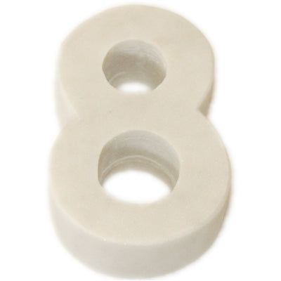 White Marble Numbers