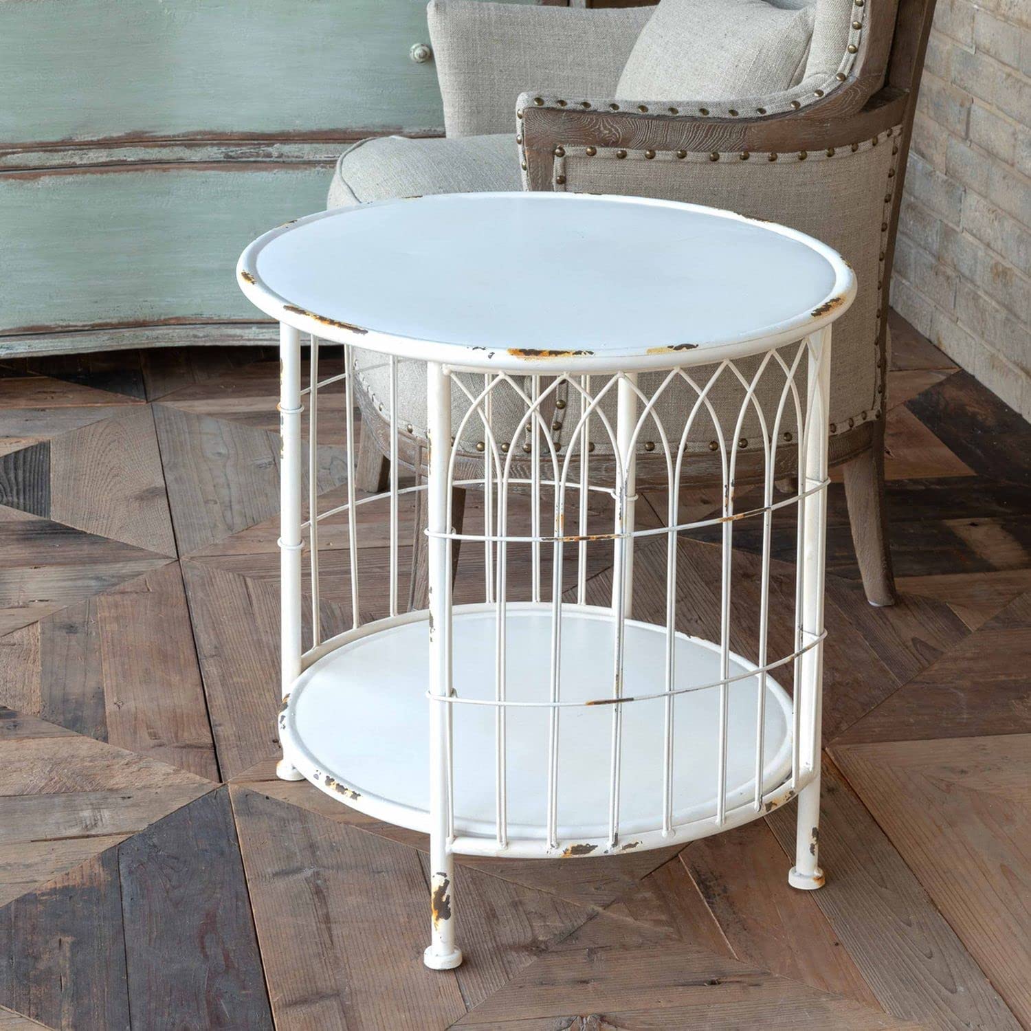 Garden Fence Wire Table