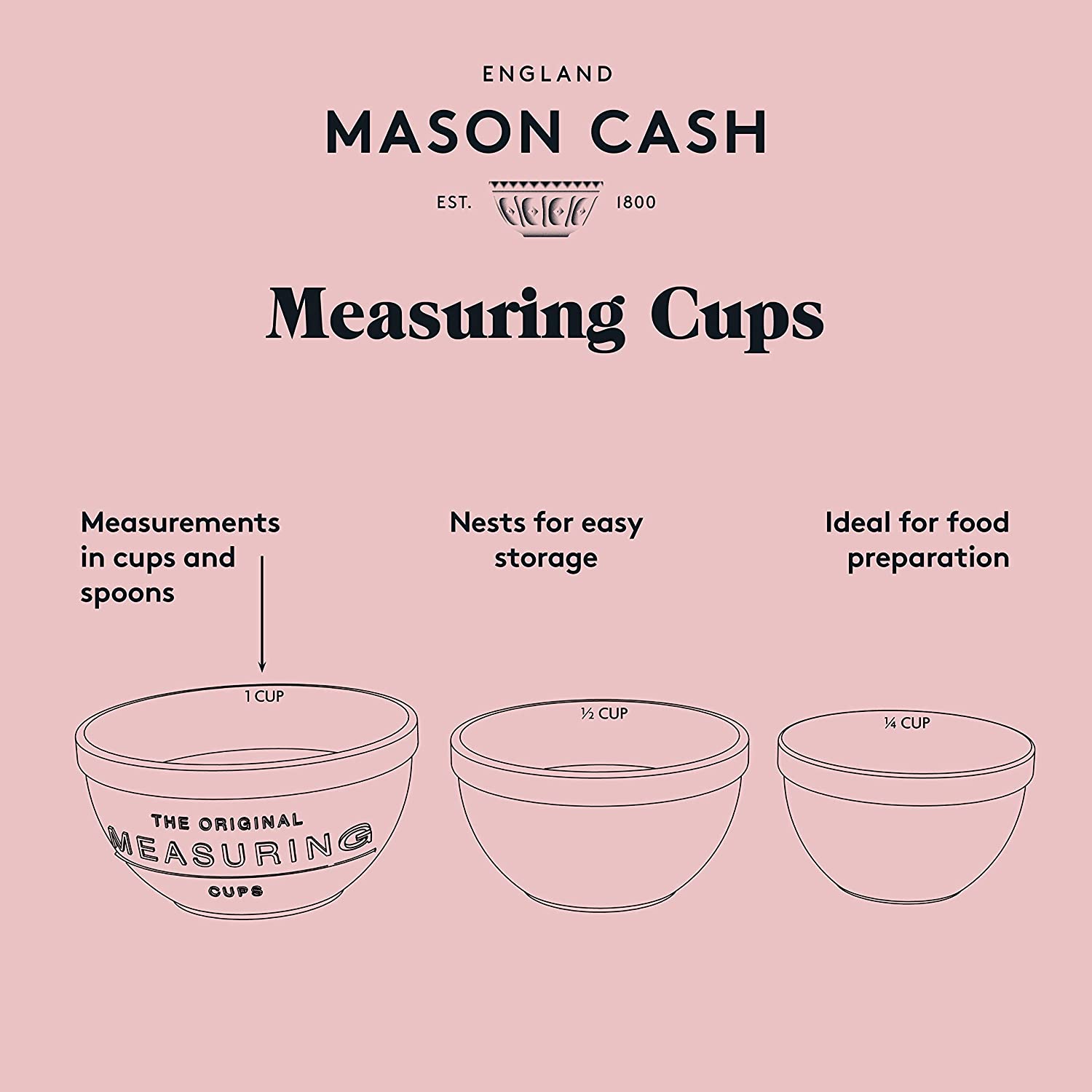 Innovative Kitchen  | S/3 Measuring Cups