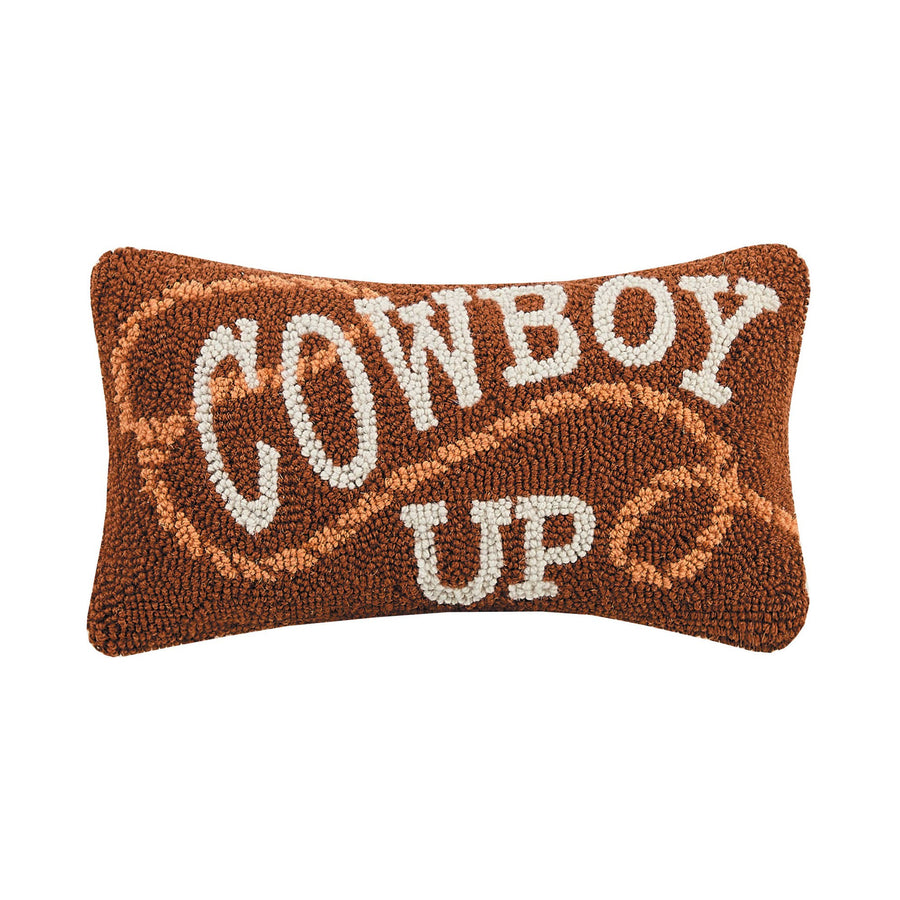 Cowboy Up Hook Pillow