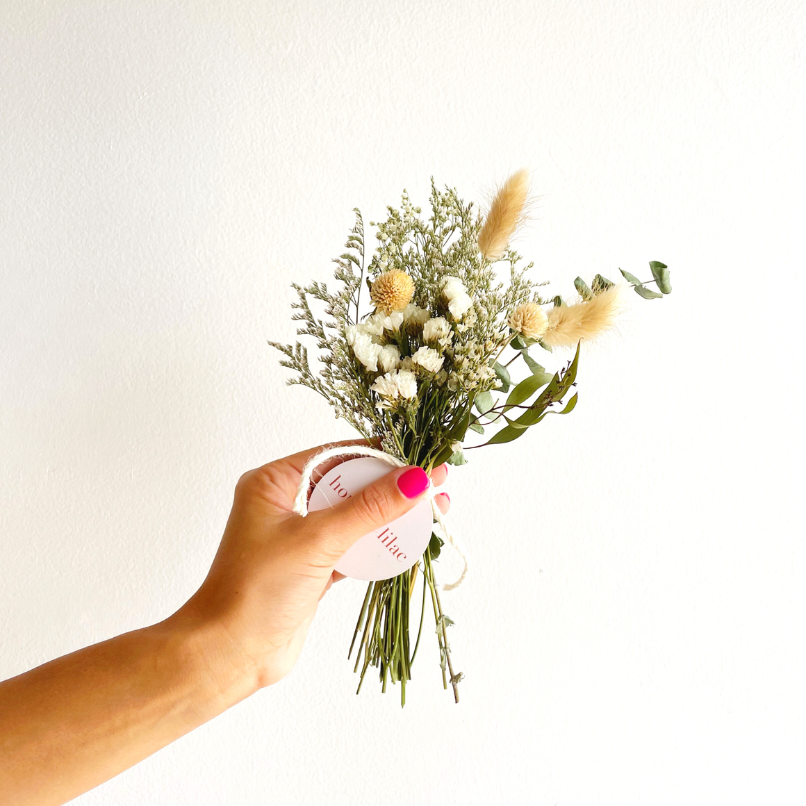 Classic Dried Flower Bundles | Nude + White