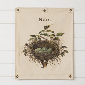 Nest | Canvas Wall Hanging