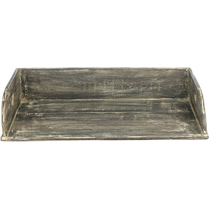 Reclaimed Wood 3-Sided Tray