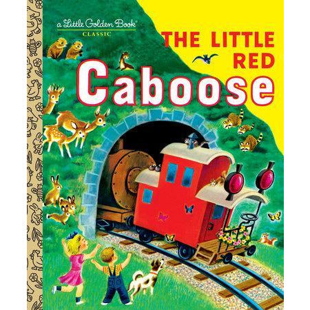 The Little Red Caboose - A Little Golden Book
