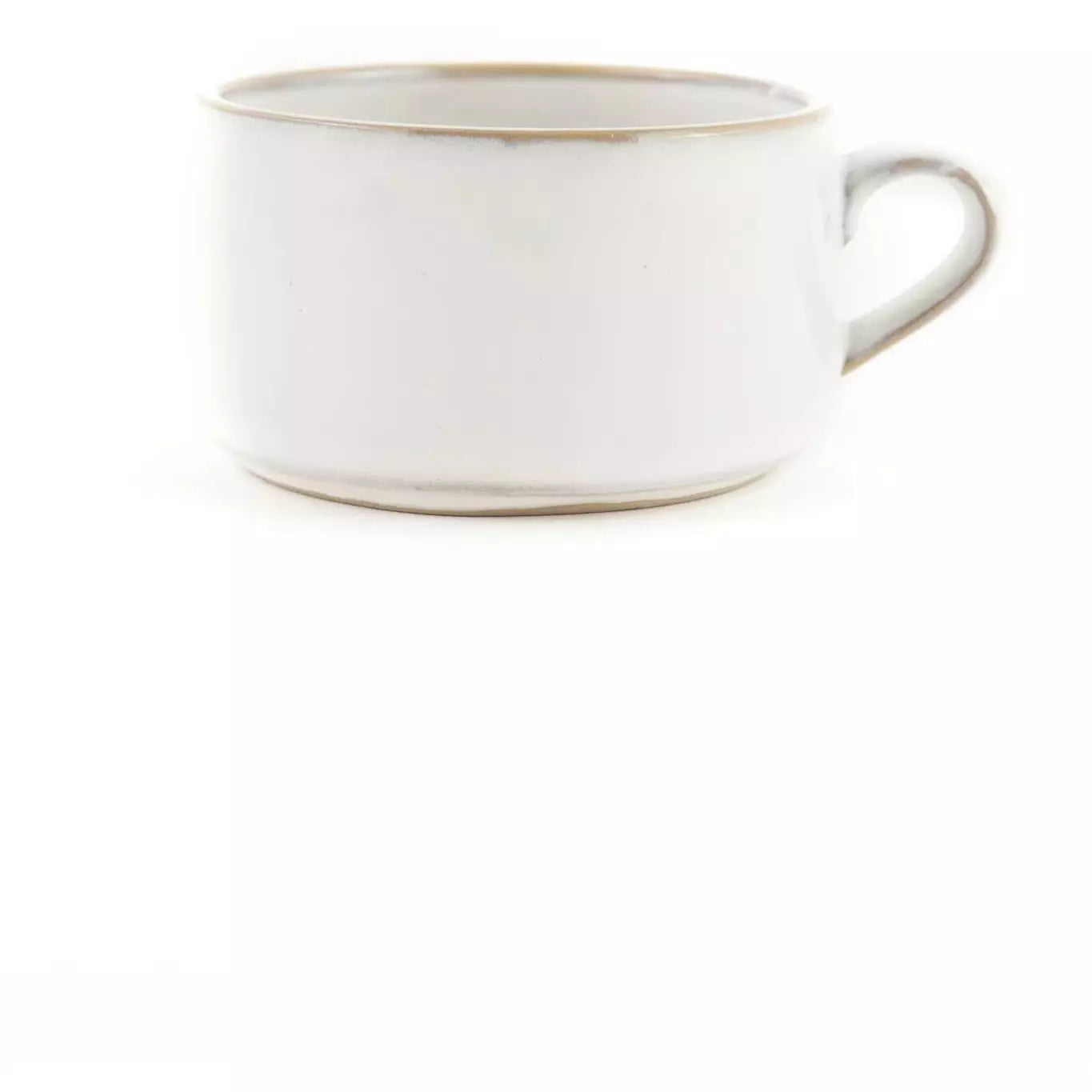 Yarnnakarn Ceramics | Rustic Soup Bowl w/Handle