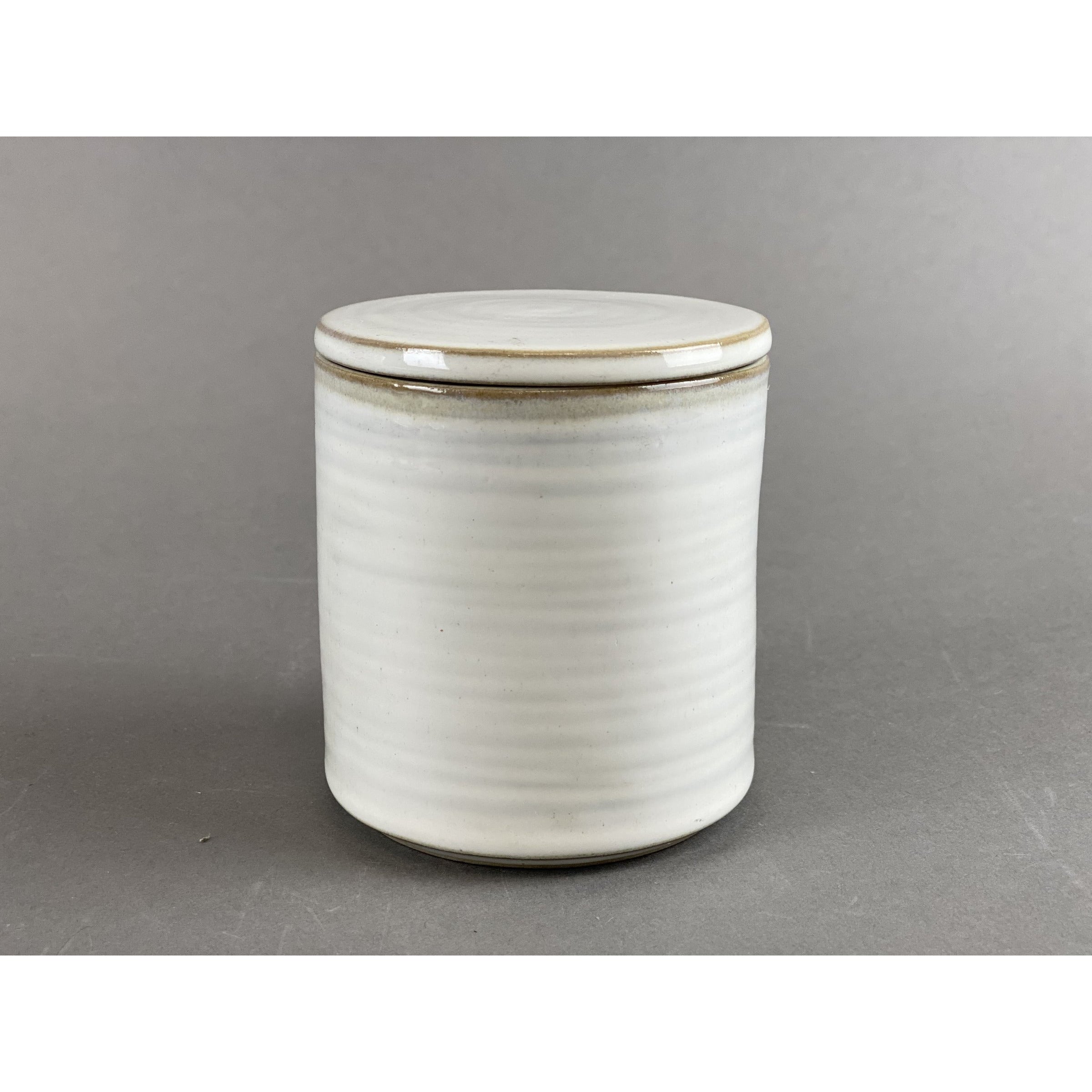 Yarnnakarn Ceramics Rustic Medium Canister by Yarnnakarn