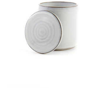 Yarnnakarn Ceramics Rustic Medium Canister by Yarnnakarn