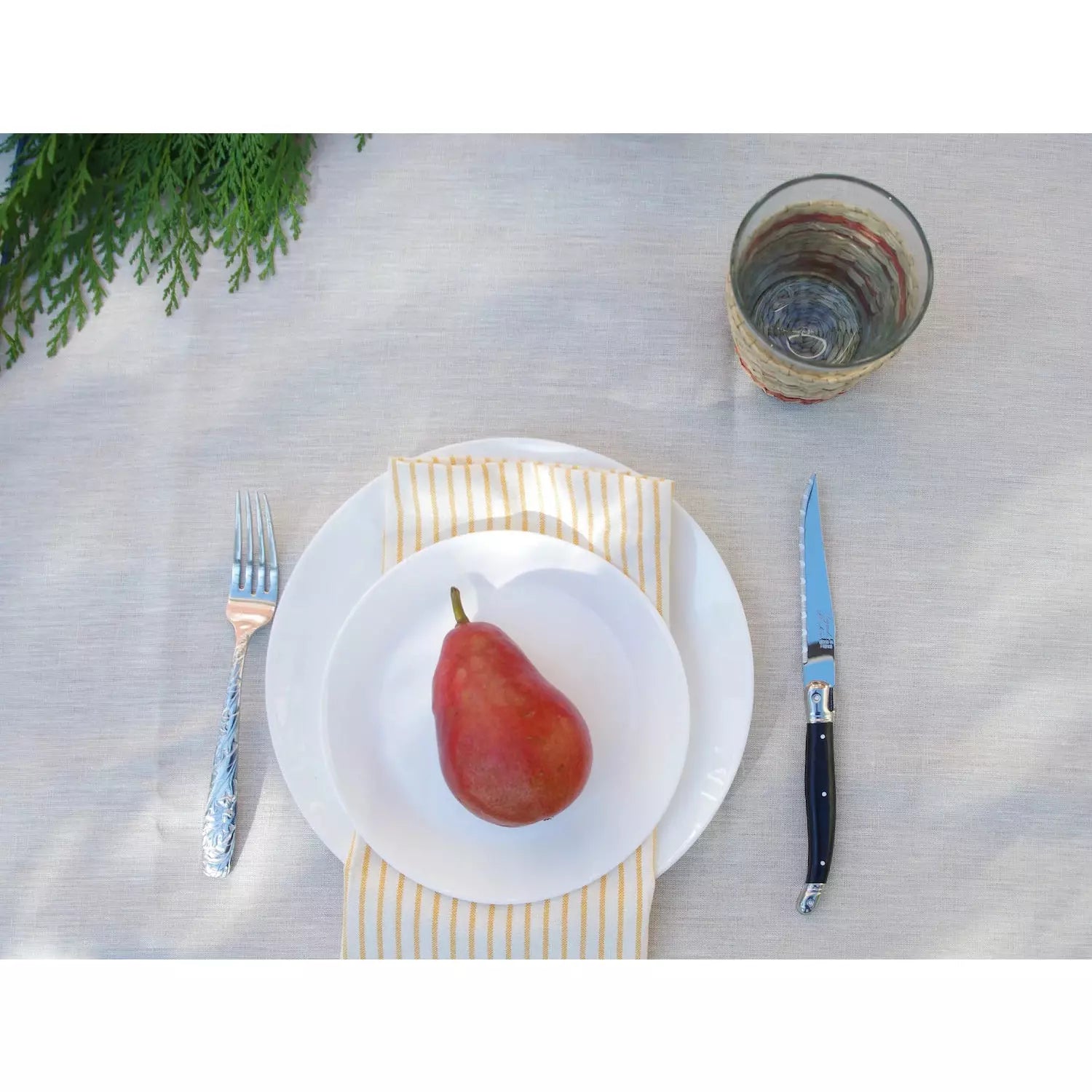 S/6 Laguiole Stainless Steel Knives | Black