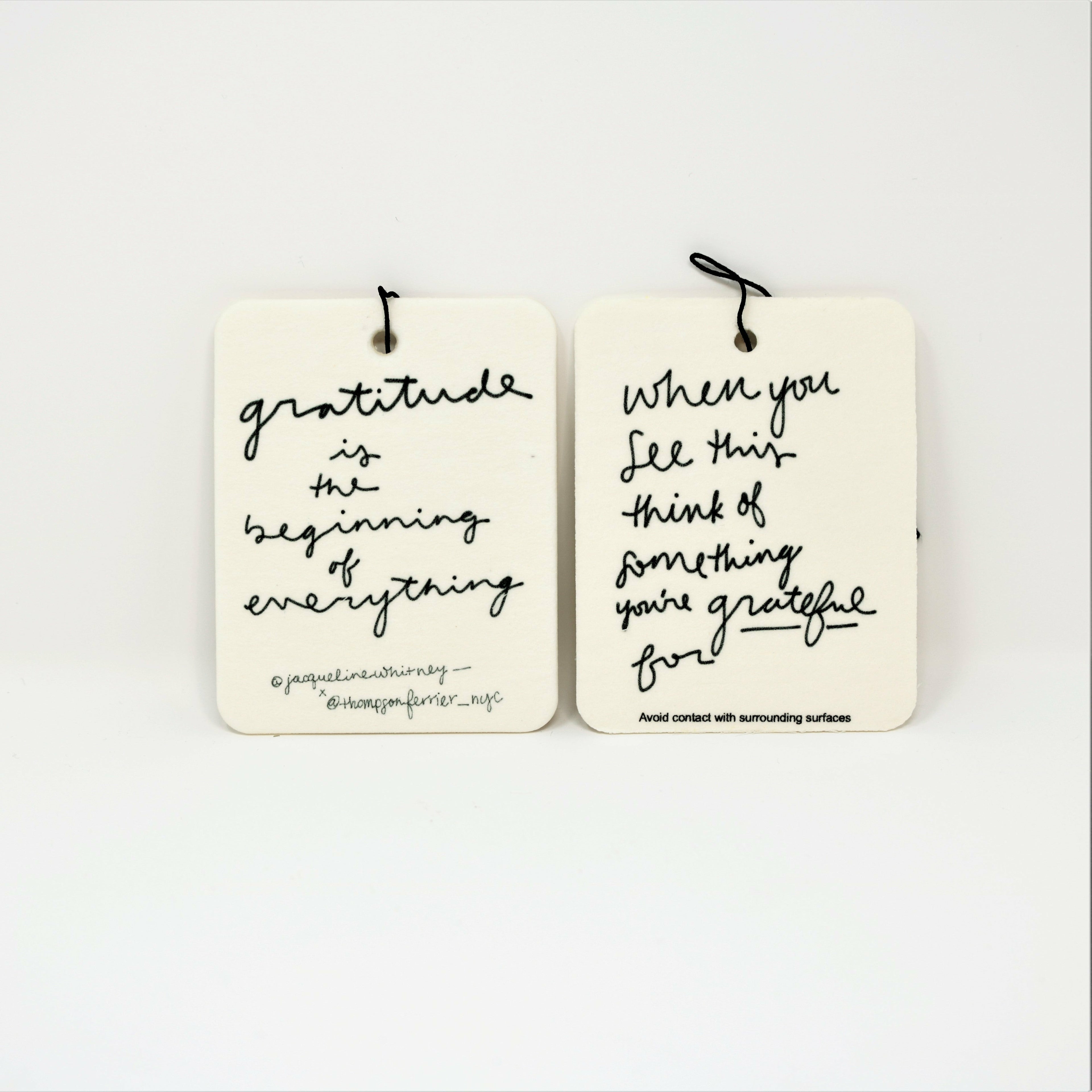 Mobile Fragrance - Gratitude is the beginning of Everything