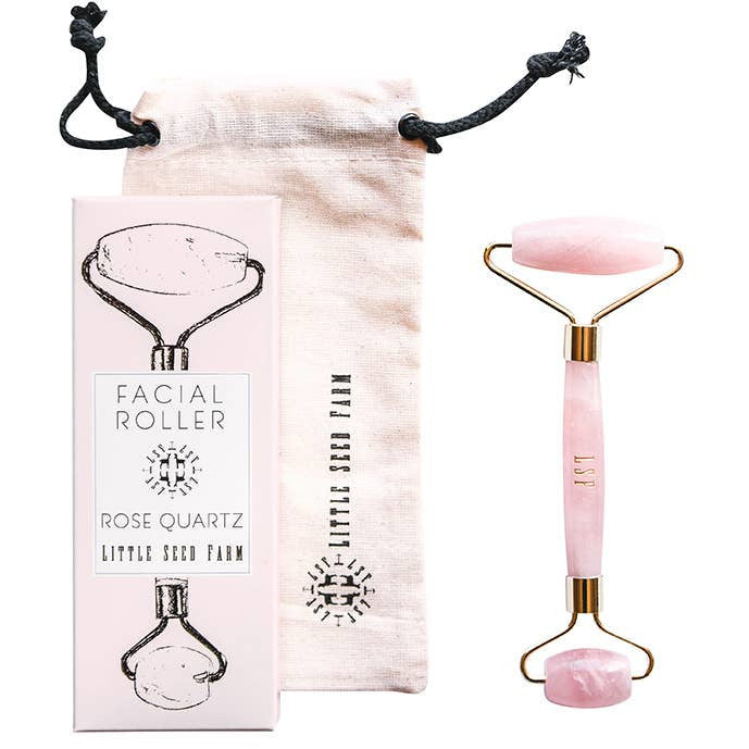 Rose Quartz Facial Roller