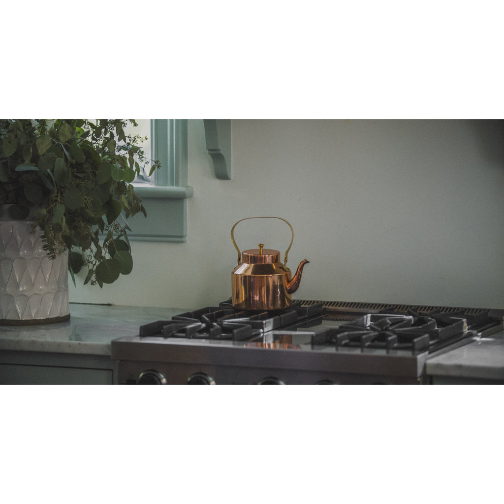 English Copper Tea Kettle