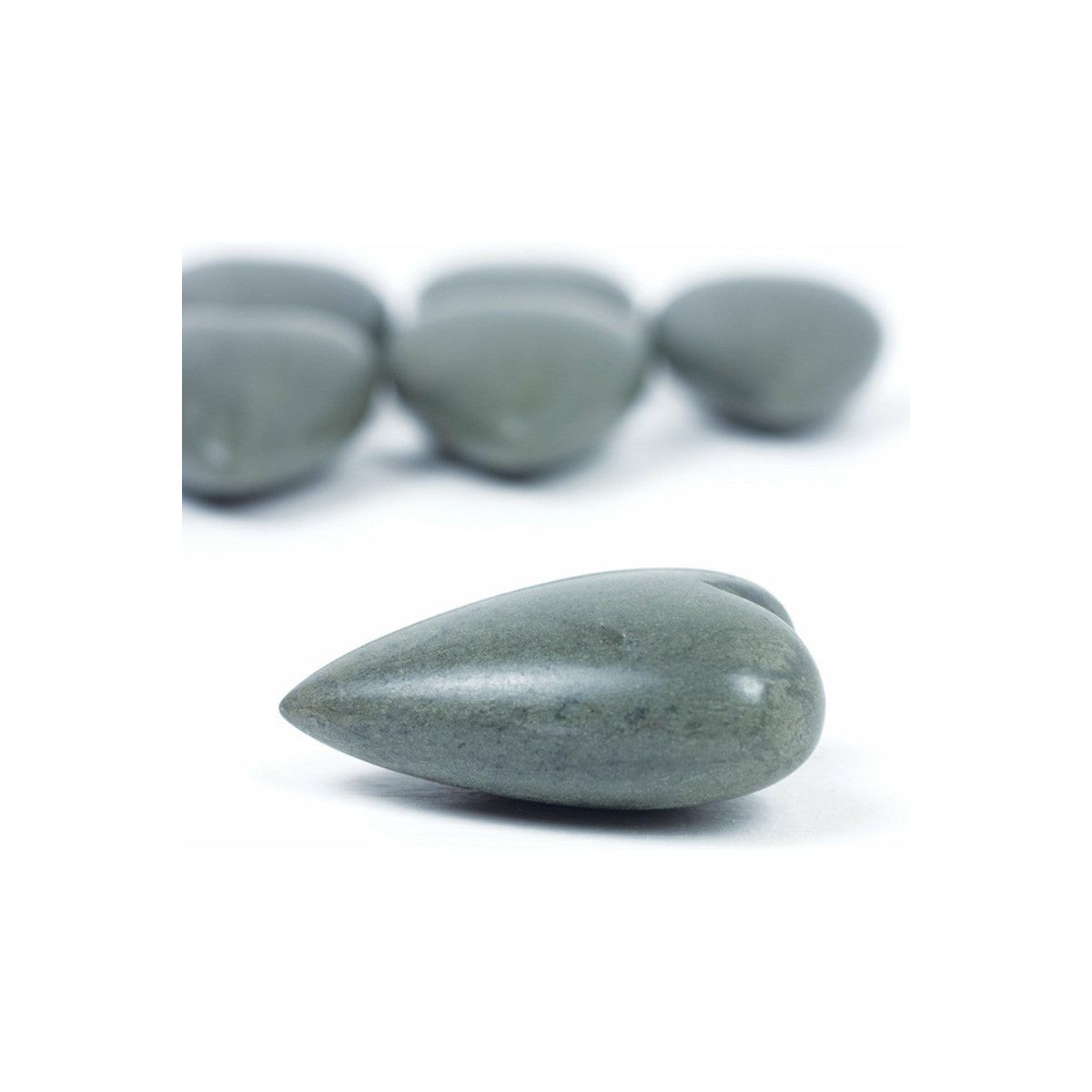 Hand Carved Stone Hearts