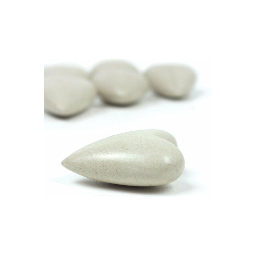 Hand Carved Stone Hearts
