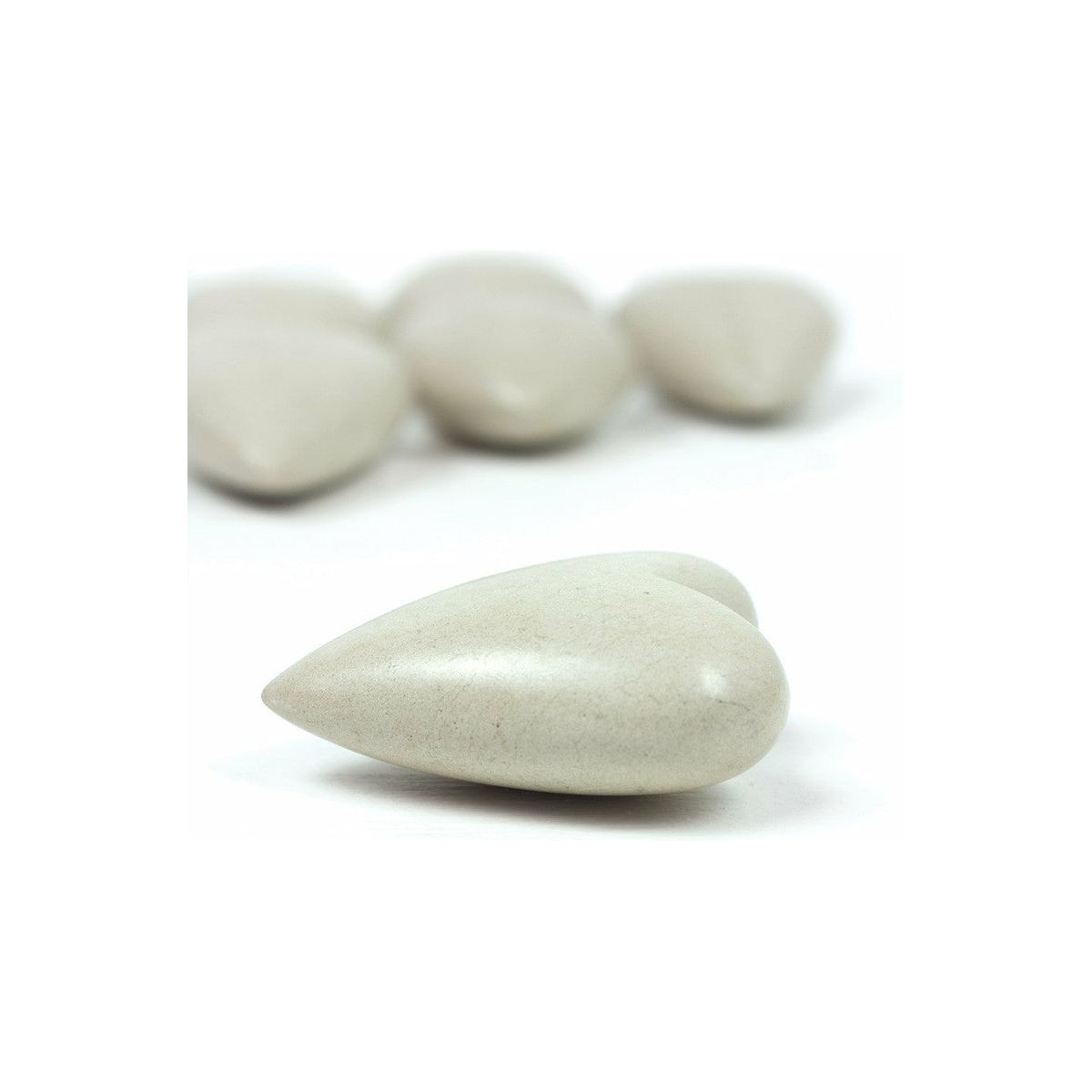 Hand Carved Stone Hearts