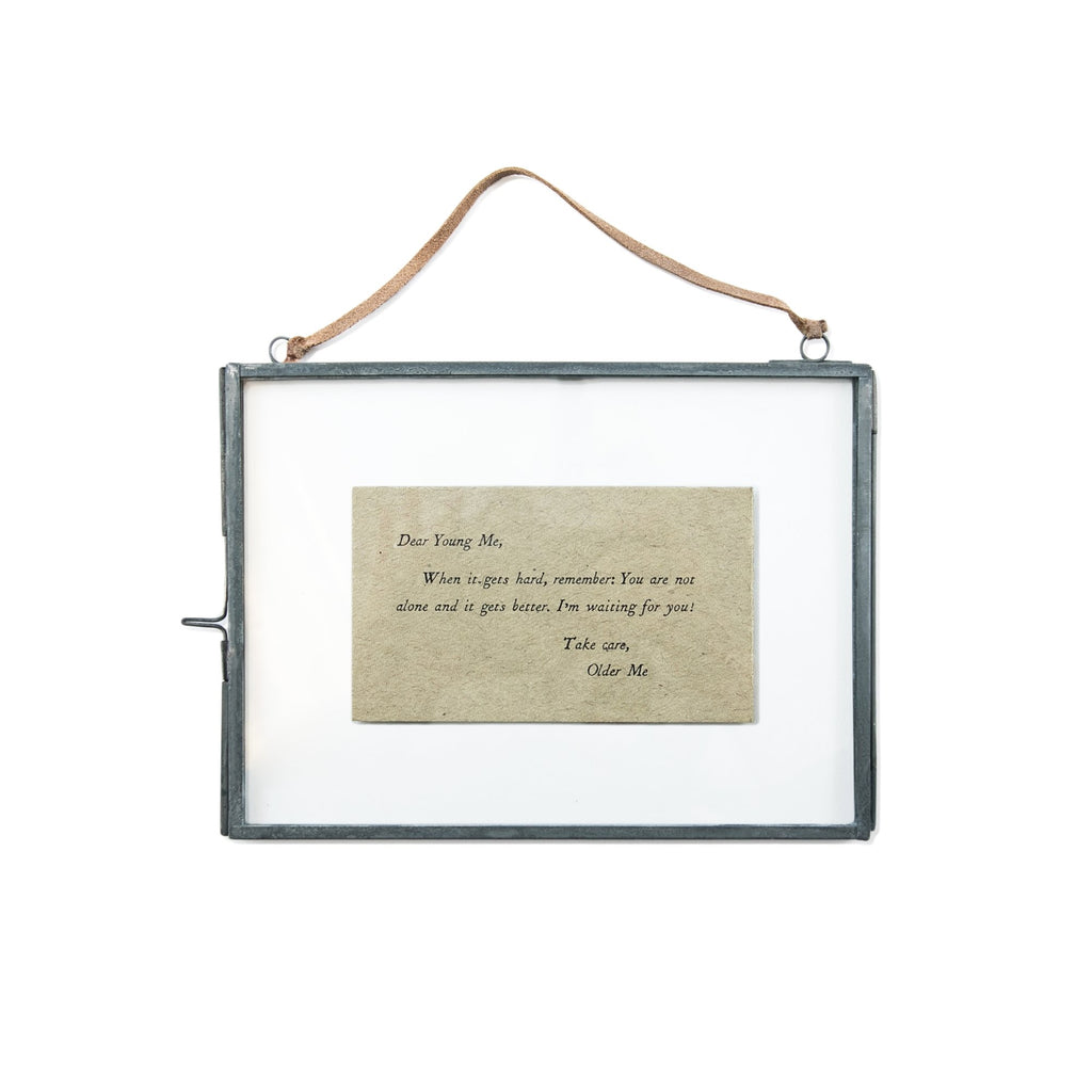 Zinc Finish 365 Picture Frame - Horizontal - 8" x 6"