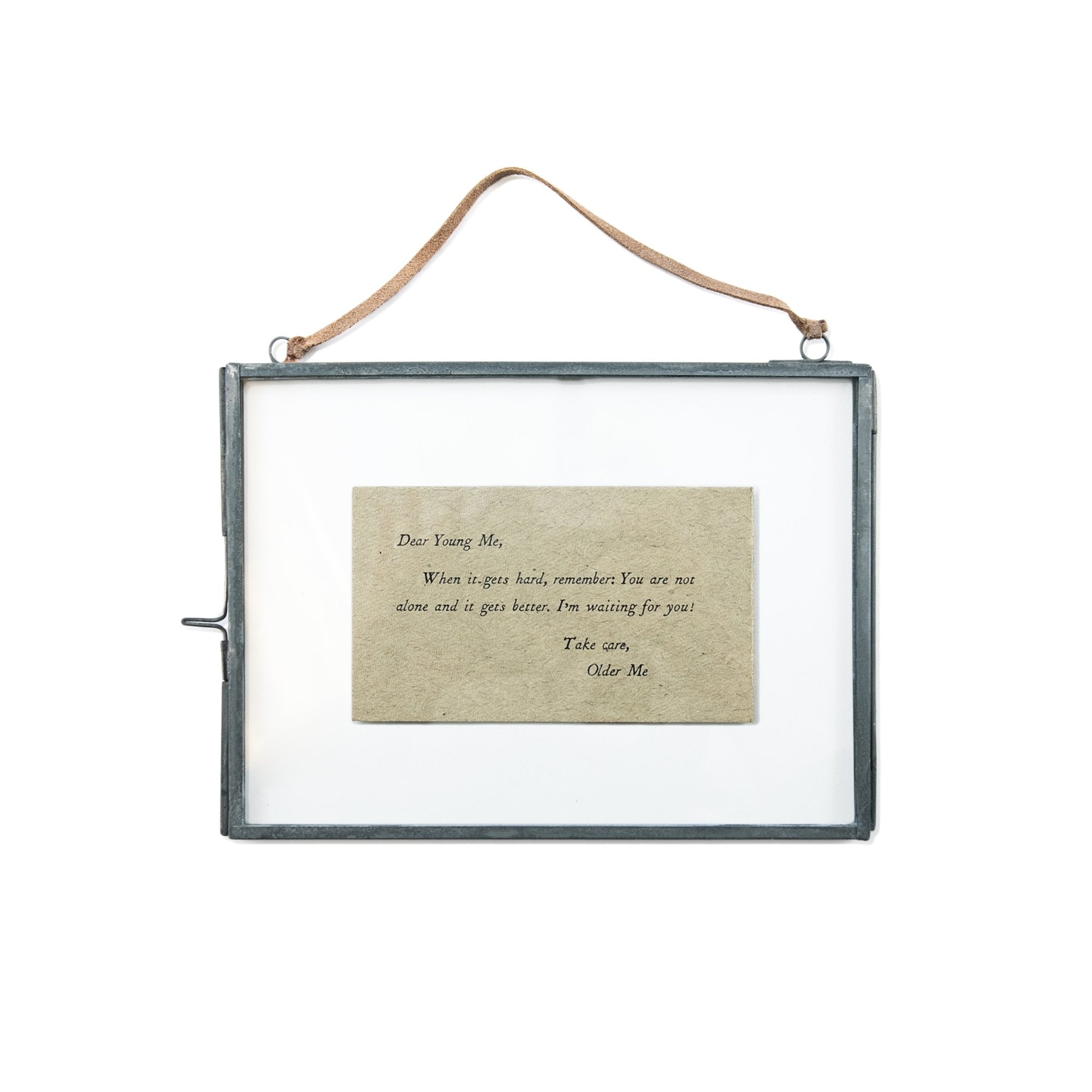 Zinc Finish 365 Picture Frame - Horizontal - 8" x 6"