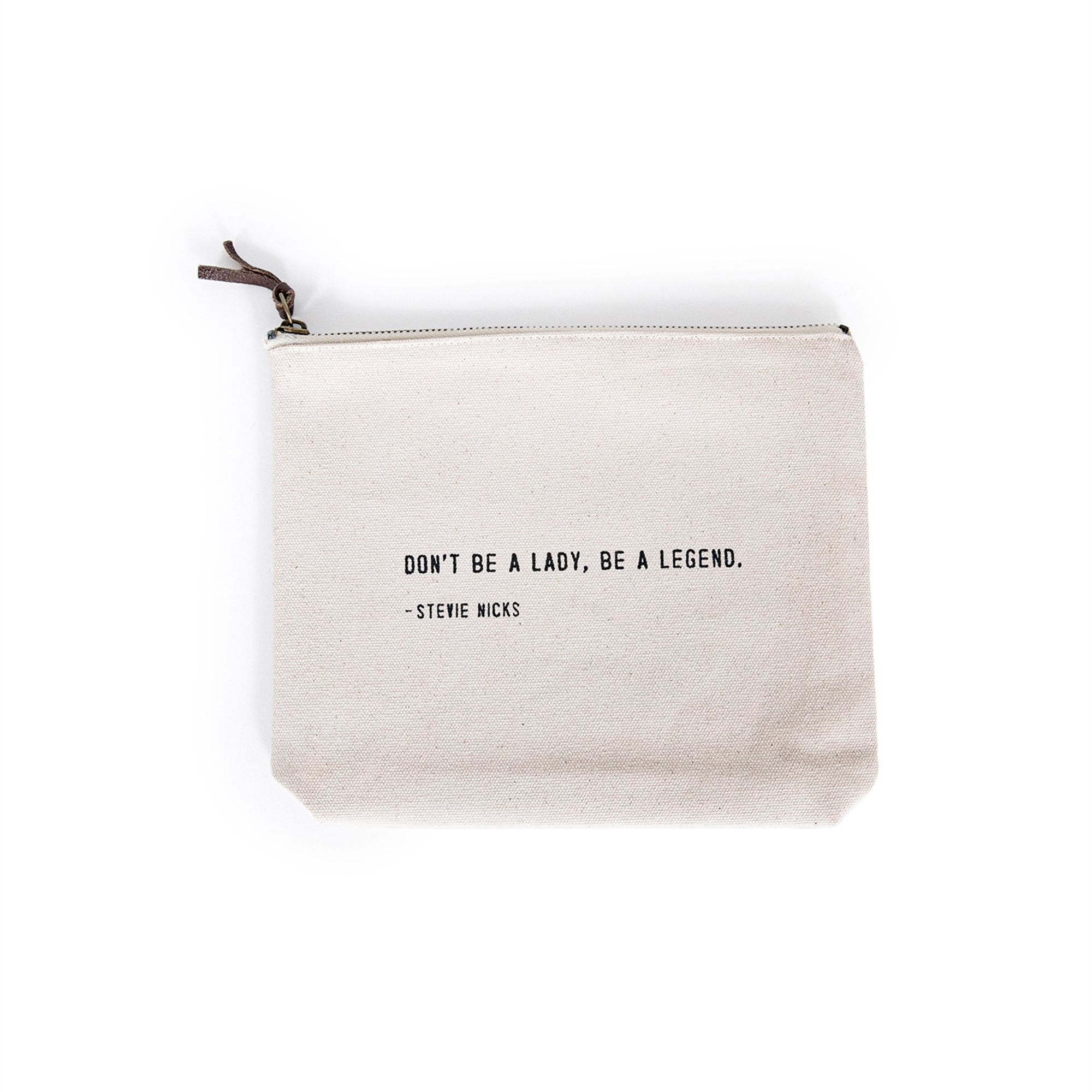 Canvas Zip Bag - Stevie Nicks
