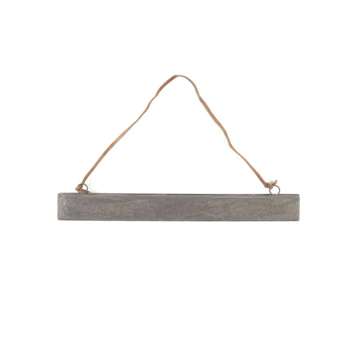 Hanging Magnetic Strip Frame w/Brown Suede