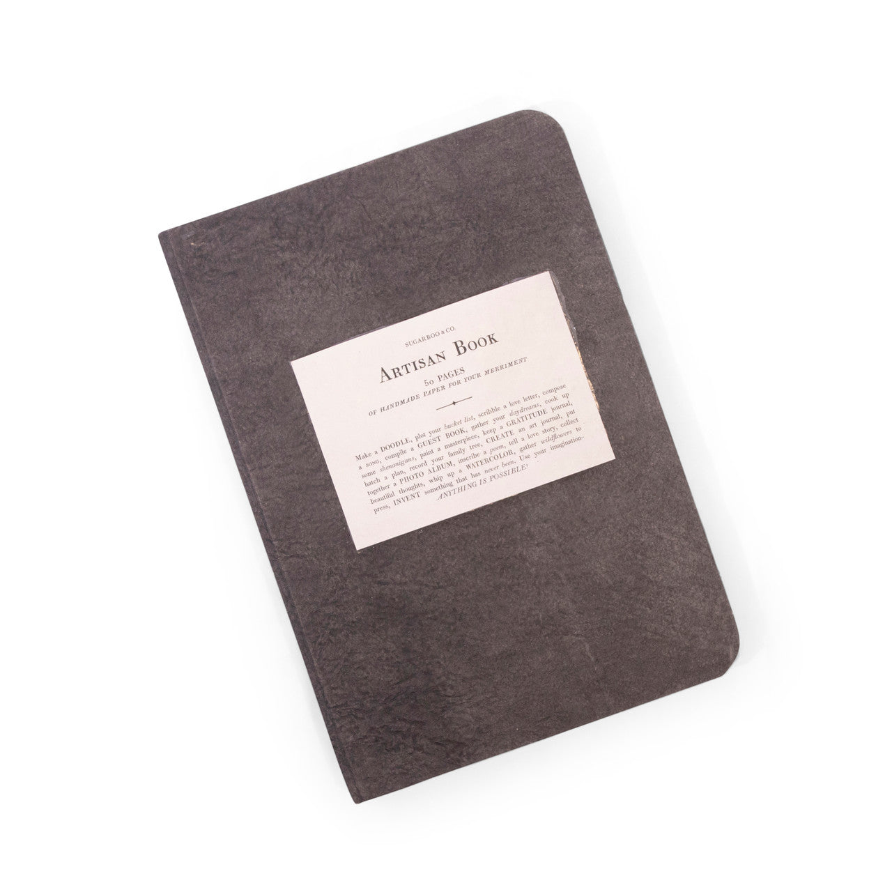Artisan Book -Charcoal