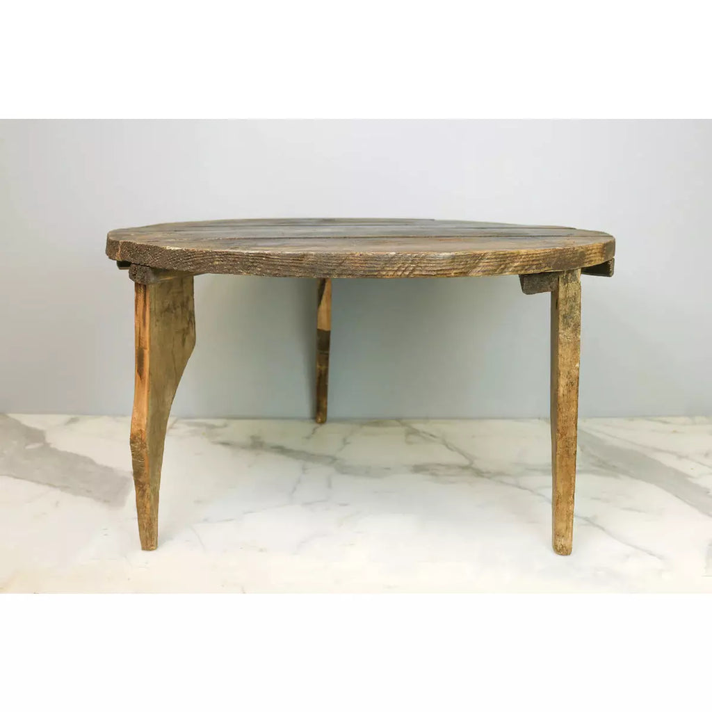 Found Round Wine Tasting Table
