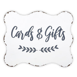 Card & Gifts Sign