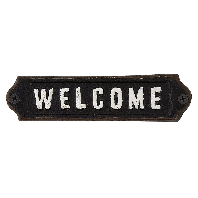 Cast Iron Sign