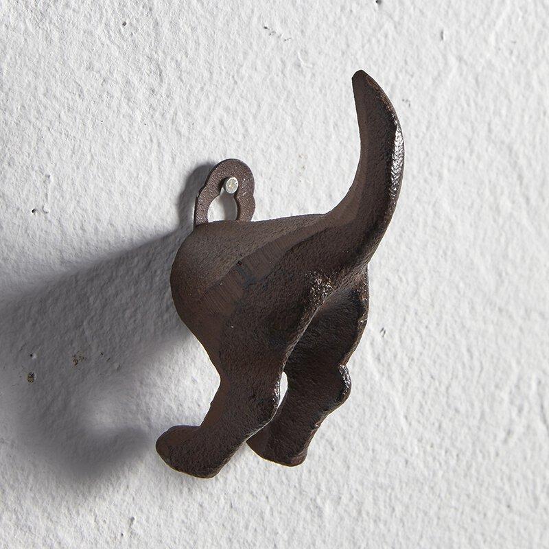 Cast Iron Hook - Dog Tail