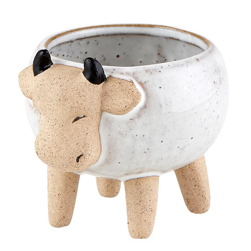Ceramic Cow Planter