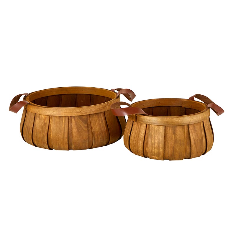 Wooden Chip Basket