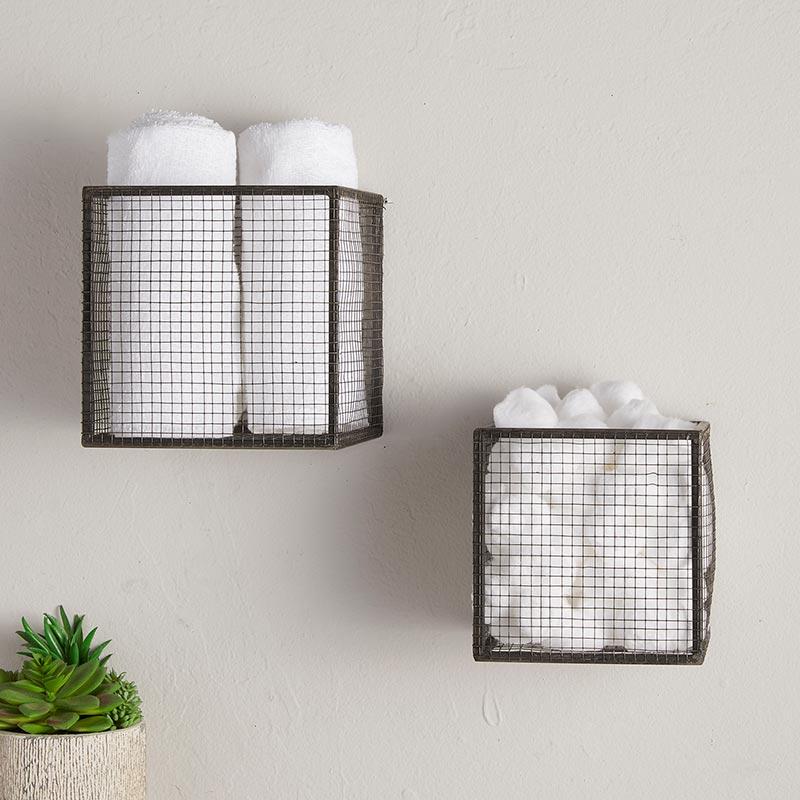 Square Wall Basket