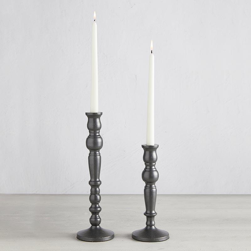 Black Metal Candleholders