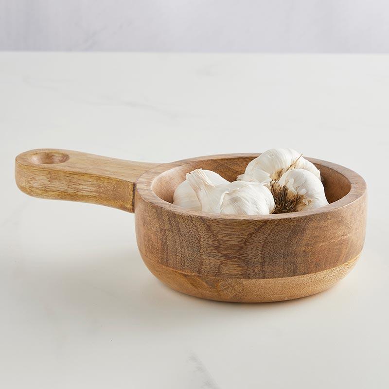 Wooden Pan w/Handle