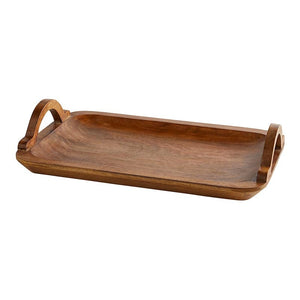 Wooden Tray w/Handles