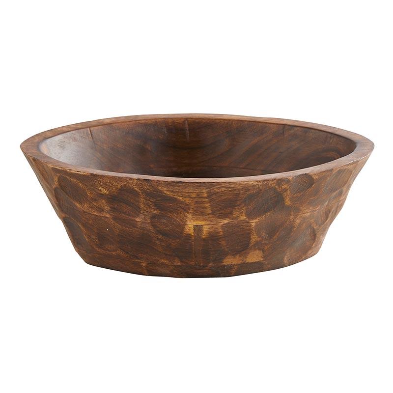 Oval Wooden Bowl